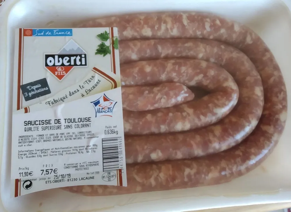 Saucisse de Toulouse