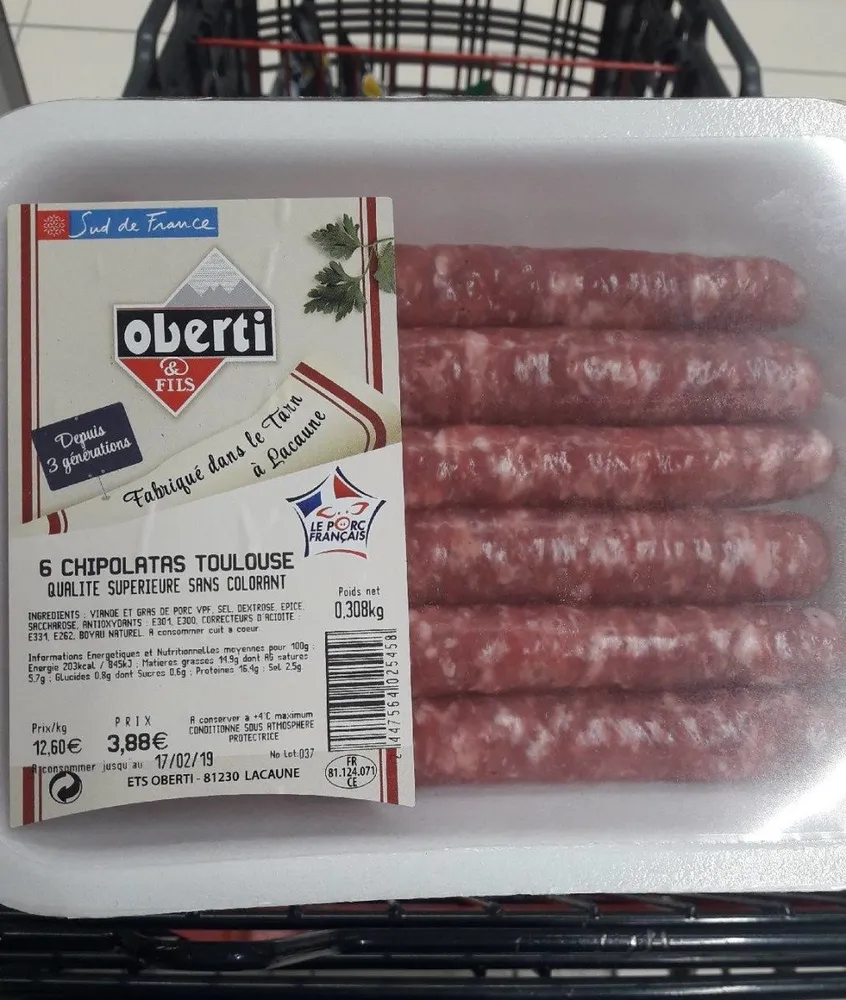 Chipolatas Toulouse