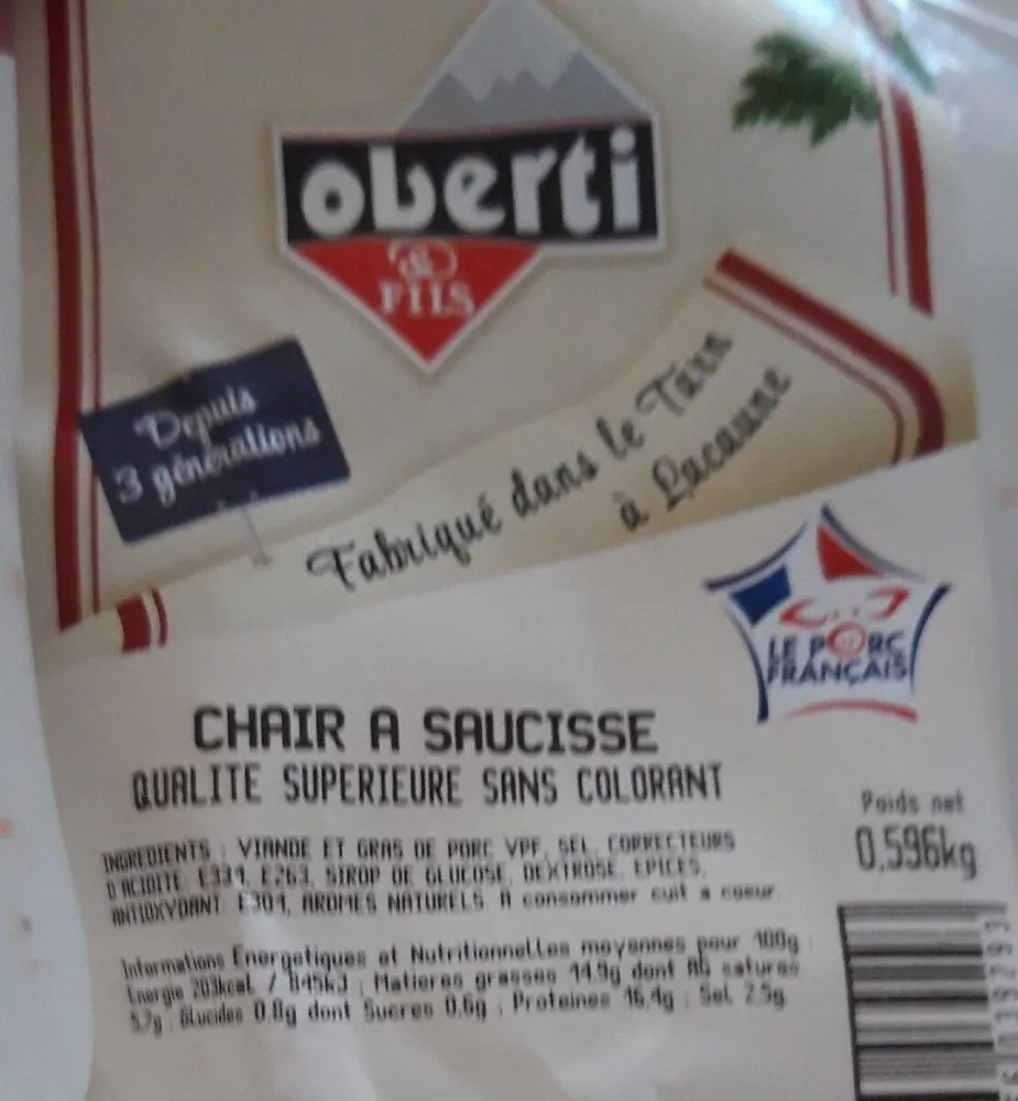 CHAIR A SAUCISSE