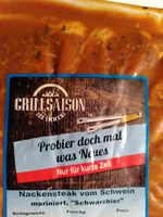 Nackensteak mariniert „Schwarzbier“
