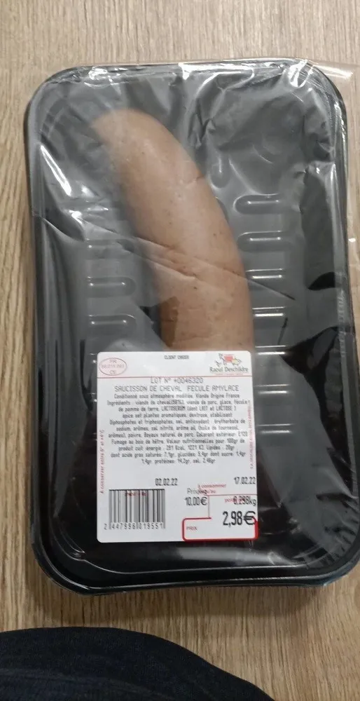 Saucisson de cheval