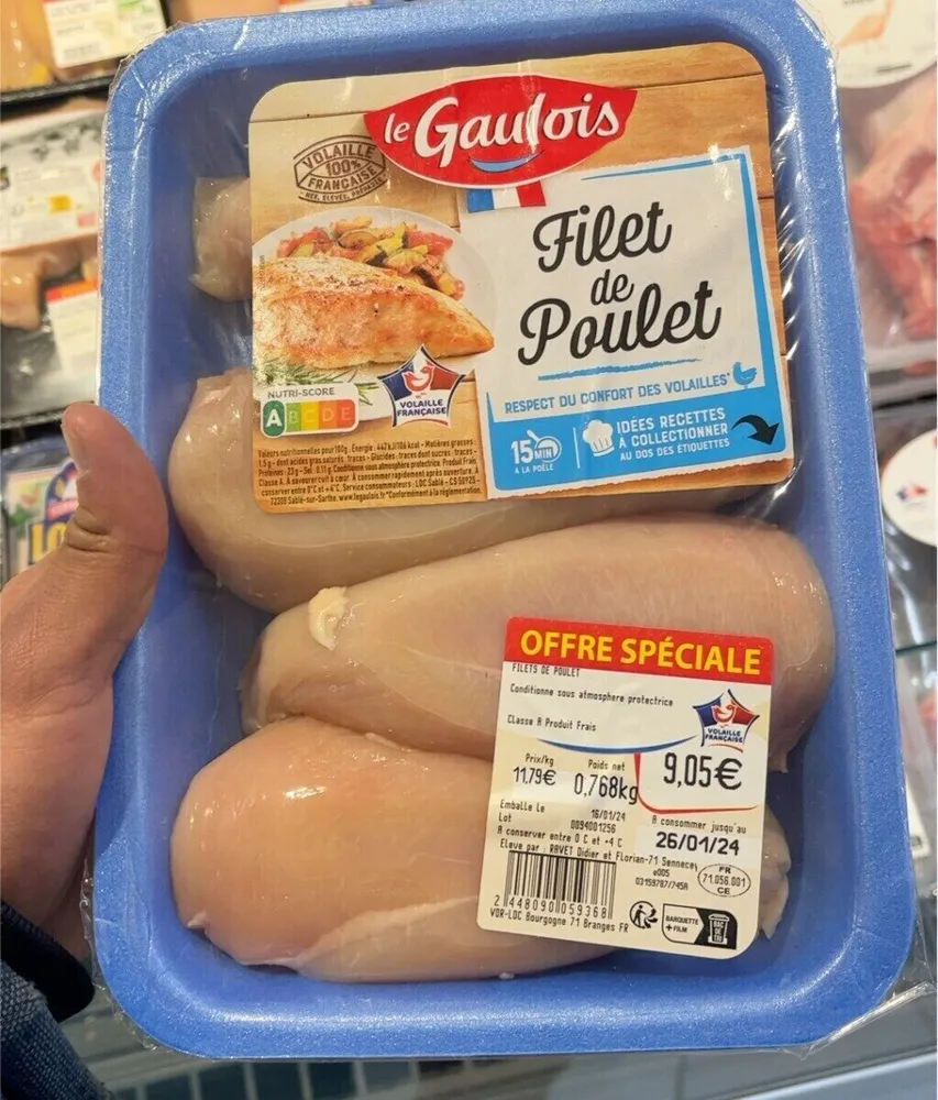 Filet de poulet