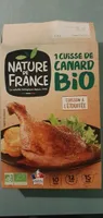 Cuisse de canard bio