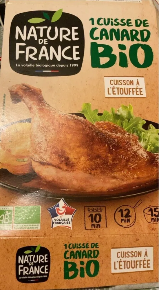 1 cuisse canard bio