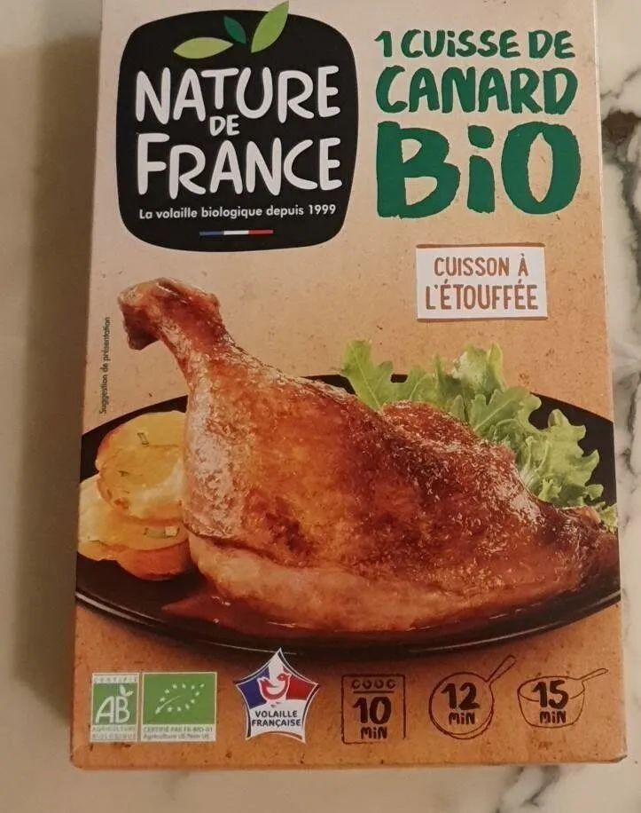 Cuisse canard bio