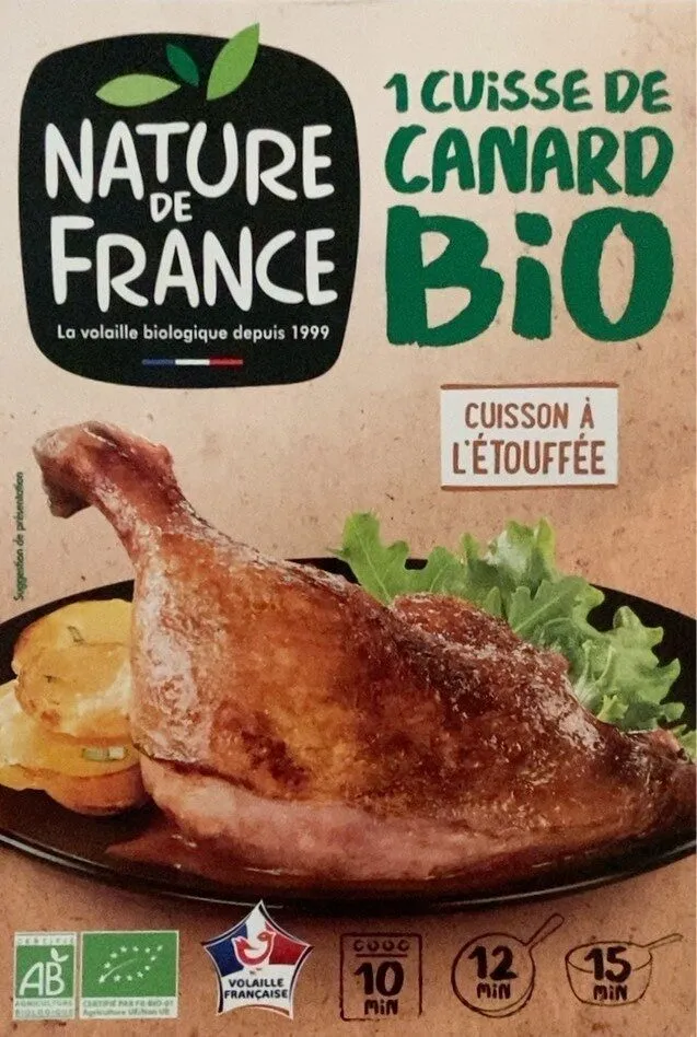 1 Cuisse de canard bio