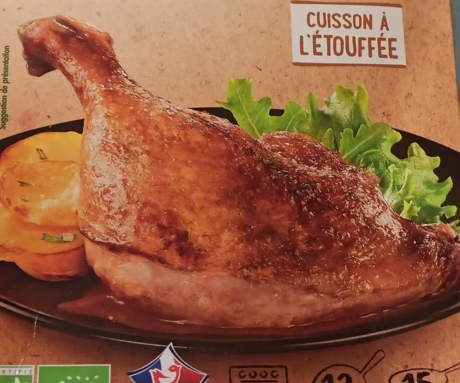 Cuisse de canard Bio