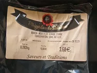 Boudin noir à la viande