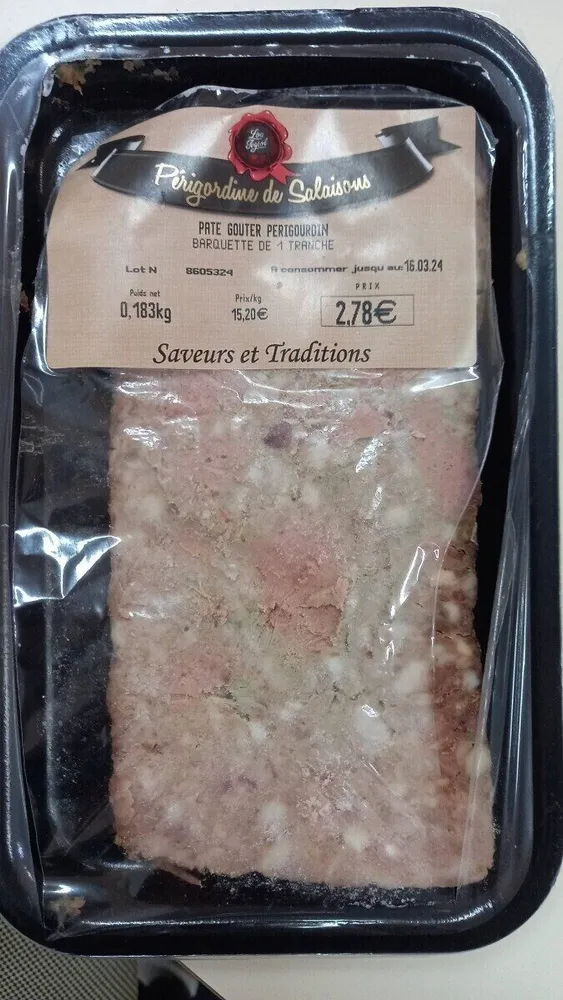 Paté gouter périgourdin