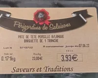 Pâté de tête persillé