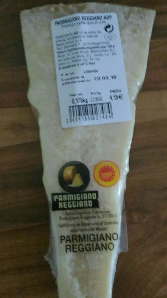 Parmesan Reggiano AOP