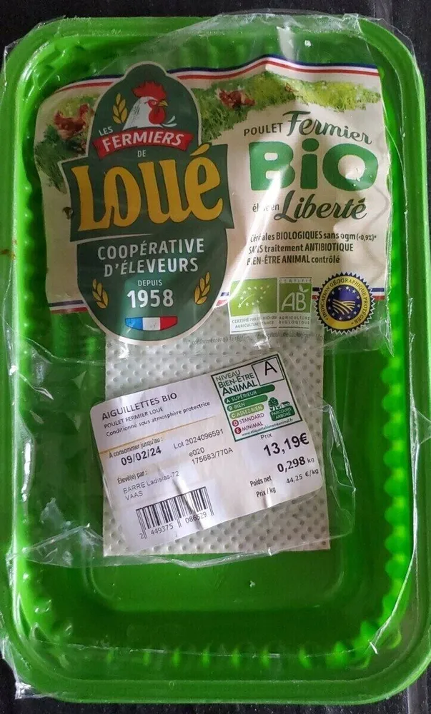 Poulet Fermier Bio Élevé En Liberté