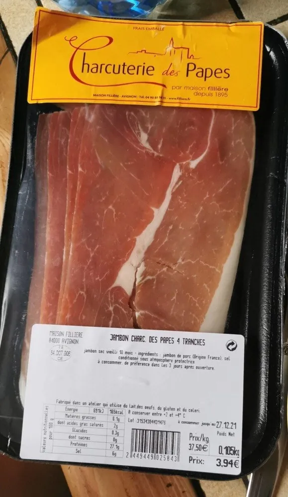 Charcuterie des papes