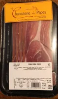 Jambon serrano tranche
