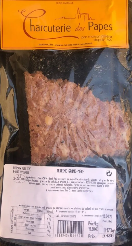 Terrine grand mere