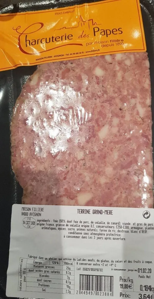 Charcuterie des papes