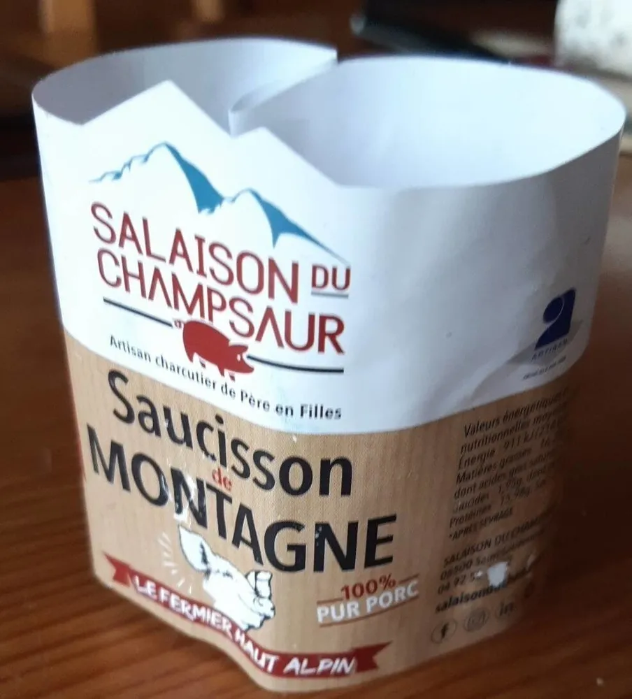 Saucisson de montagne