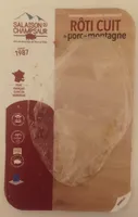 Rôti cuit de porc de montagne
