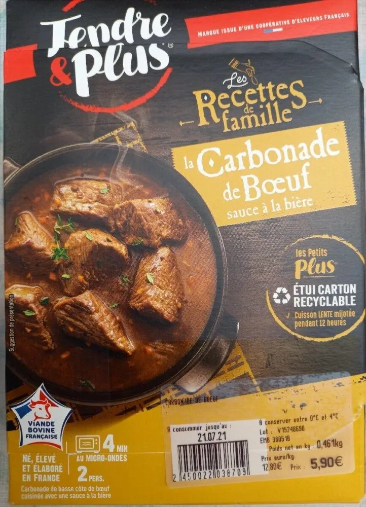 Carbonade de bœuf sauce à la bière
