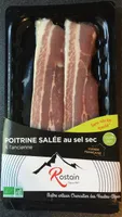Poitrine salee