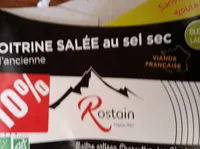 poitrine salée au sel sec