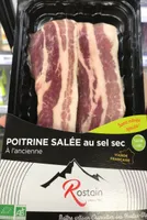 Poitrine salée au sel sec à l'ancienne