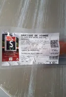 Saucisse de viande