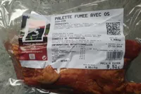 Palette fumée avec os