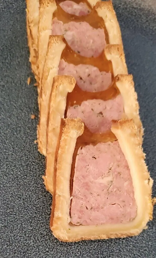 Pâté en croûte cocktail sous vide
