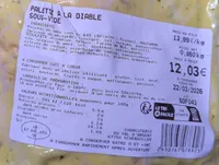 Palette à la diable