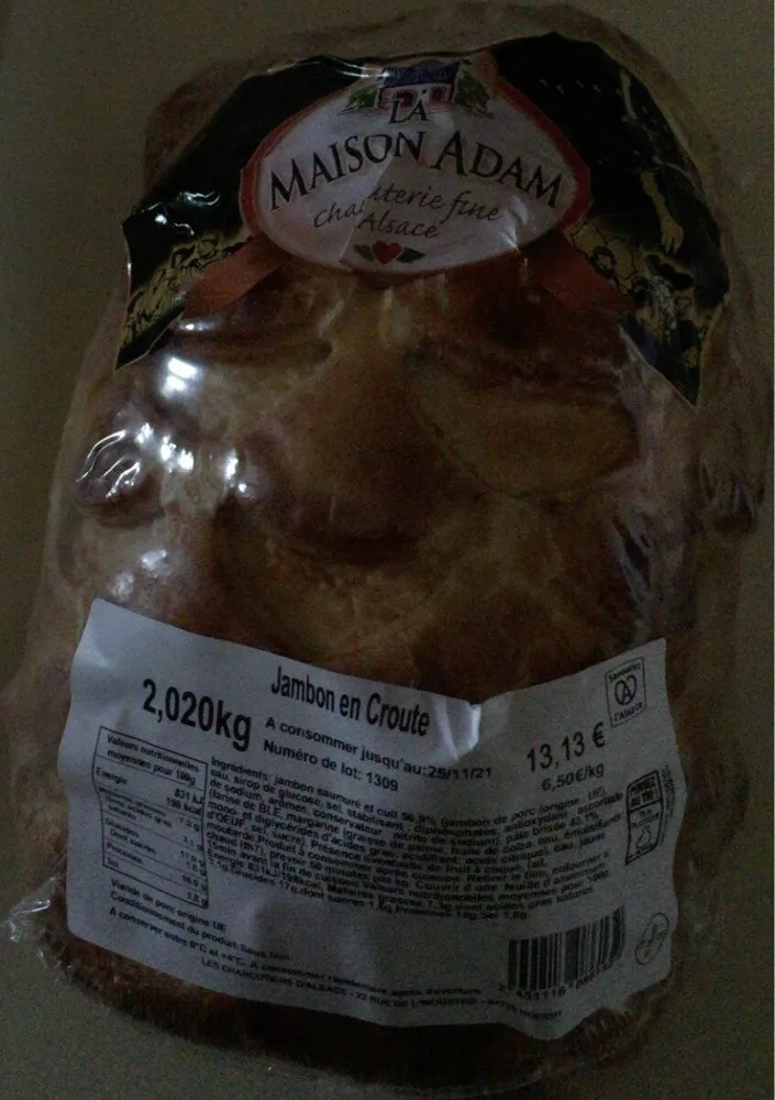 Jambon en croute