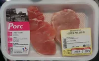 2 Cotes de Porc Sans Os