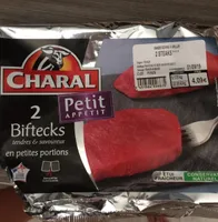 Charal 2 biftecks petit appetit