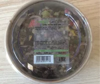Salade lentilles petit pois