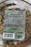 Salade lentille hiver