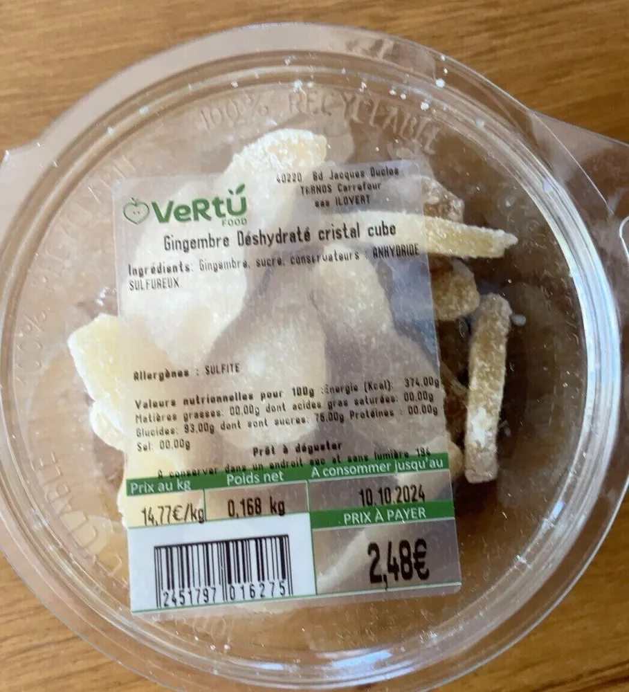 Crystallised Ginger