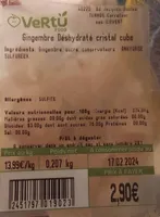 Gingembre déshydraté