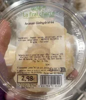Ananas déshydratée