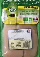 Découpe de poulet fermier