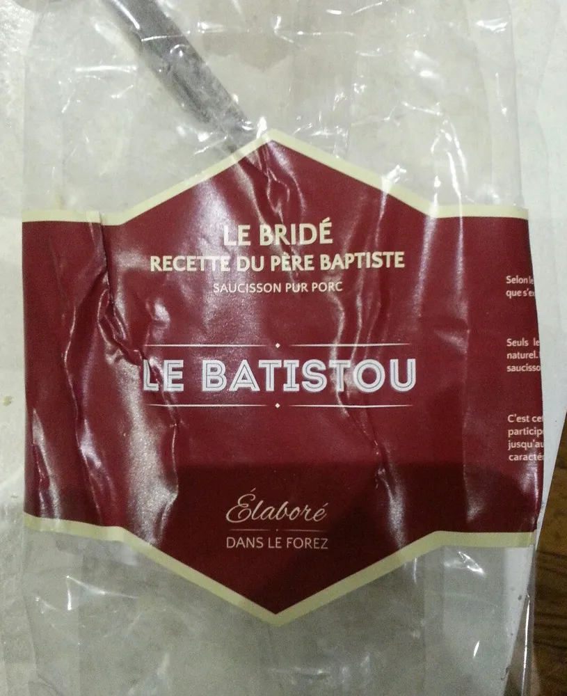Le Bridé Recette du Père Baptiste