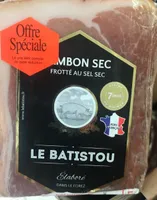 Jambon sec frotté au sel