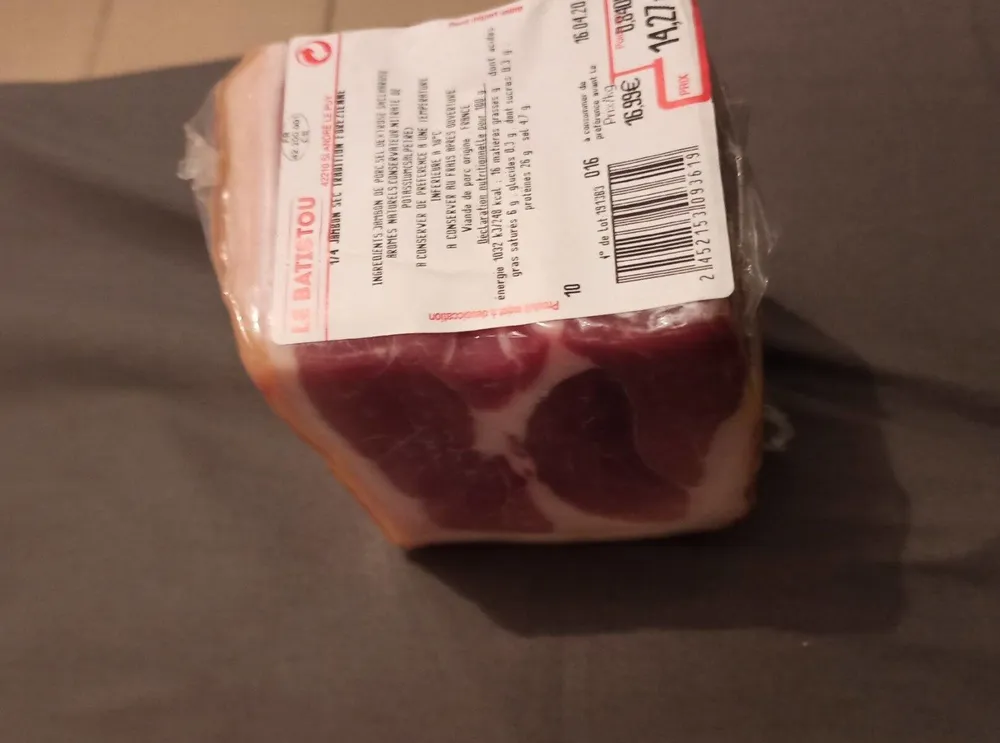 Jambon sec tradition le batistou