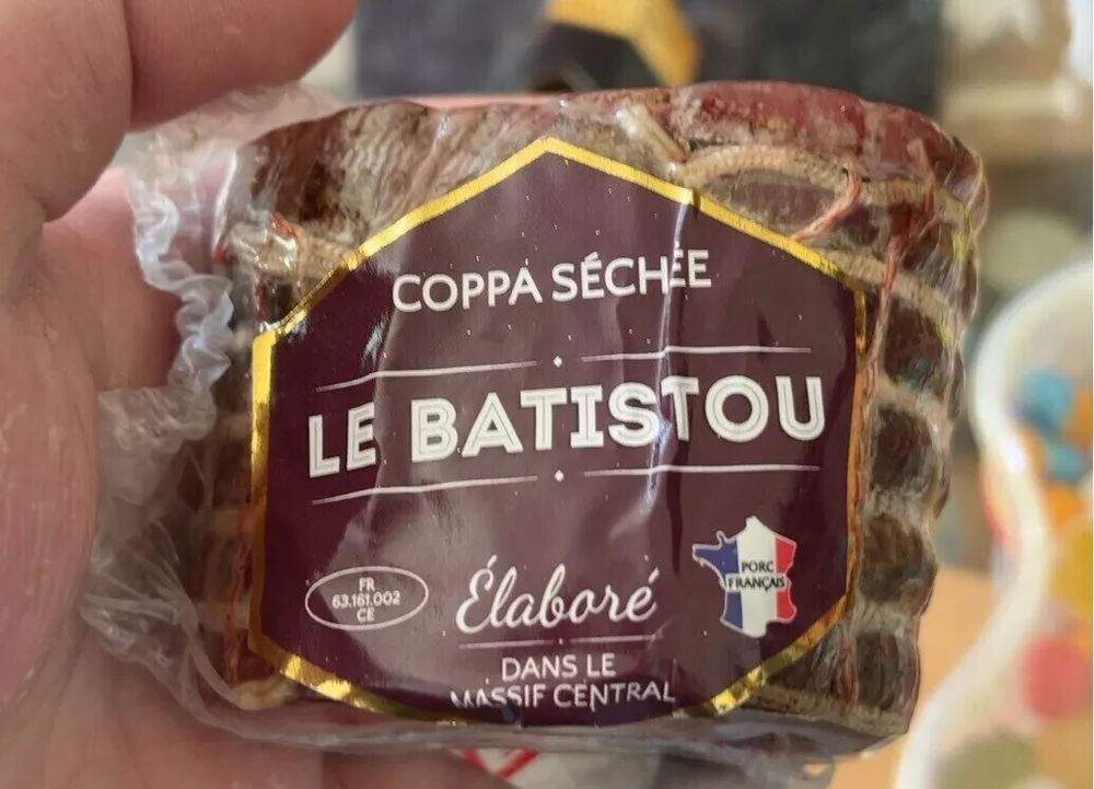 Coppa sechée