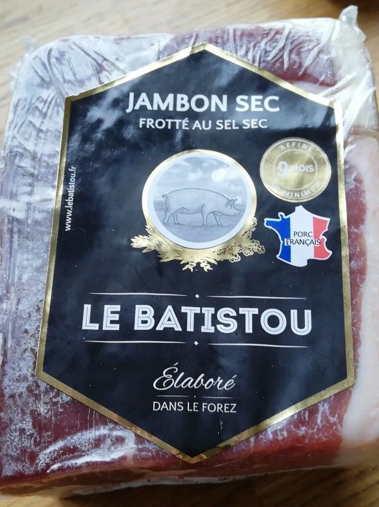 Jambon sec tradition forezienne