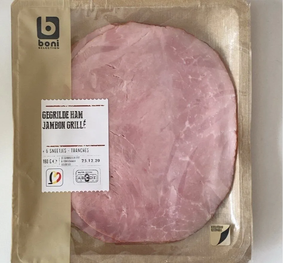 Jambon grillé