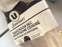 Saucisson sec de montagne cendré