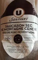 Saucisson de montagne cendré
