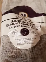Saucisson sec de montagne cendré