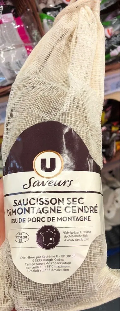 Sauvisson sec demontagne cendre