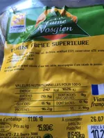 Echine fumée superieure